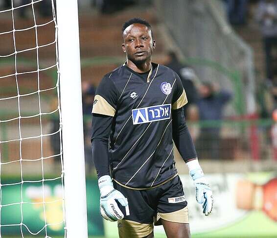 במדי הפועל אשקלון. התקשה מול זהבי // צילום: דני מרון