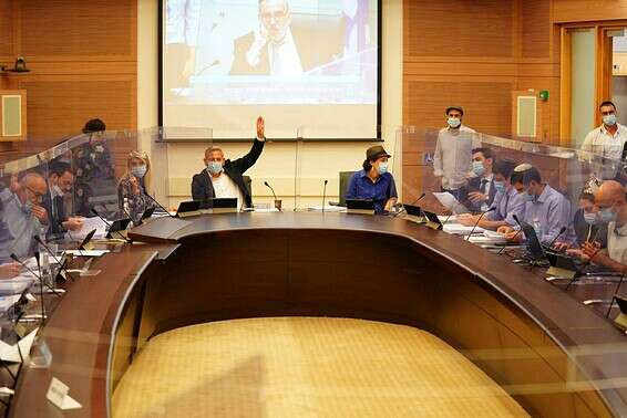 דיון של ועדת החוקה, בספטמבר // צילום: יהונתן סמייה, דוברות הכנסת