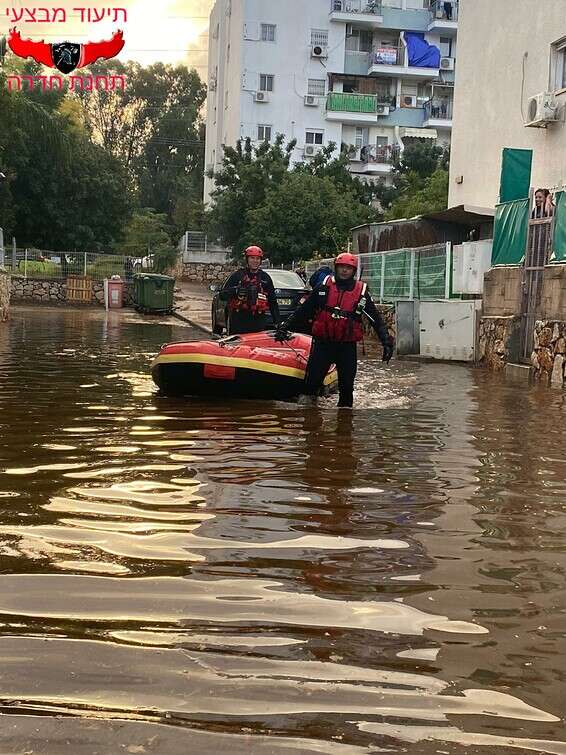 כל הנוסעים חולצו בשלום // צילום: דוברות כבאות והצלה