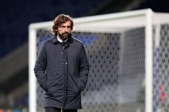 פירלו במבט זועף, אמש בפורטו // צילום: אי.פי