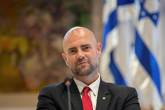 "עקץ את מנדלבליט. אמיר אוחנה // צילום: אוהד צוויגנברג, פול הארץ