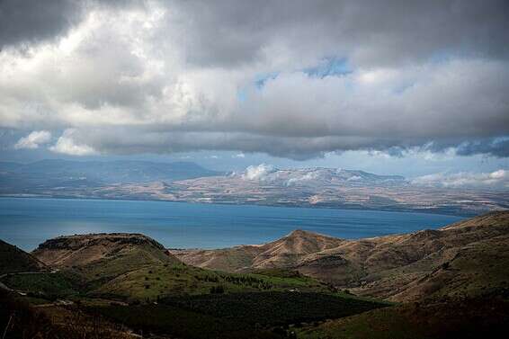 מפלס הכנרת מוסיף לעלות // צילום: גיל אליהו - ג'יני