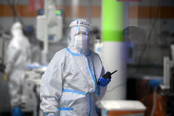 מחלקת טיפול נמרץ קורונה בשיבא // צילום: יוסי זליגר