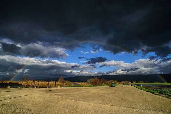 בתחילת השבוע: מעונן חלקית // צילום: אייל מרגולין - ג'יני