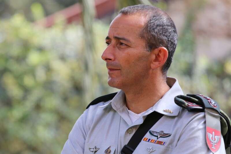 מפקד חטיבת כפיר, גיא חזות// צילום: דובר צה"ל