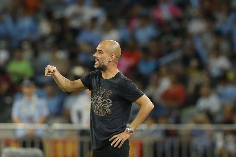 גווארדיולה. יתקשה לאמן באנגליה? // צילום: Gettyimages