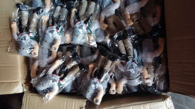 מאיחוד האמירויות לרש"פ. הבובה ובידה אבן // צילום: מכס חיפה