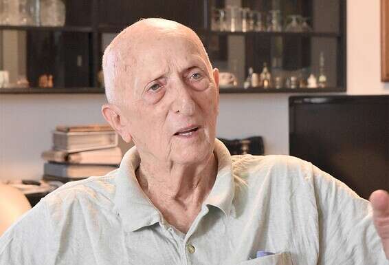 "שומר הגחלת". משה ליכטנשטיין ז"ל // צילום: הודיה סעדיה