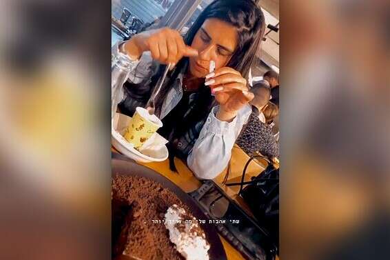 דרעי ז"ל עם הקינוח שגרם למותה