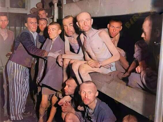 יהודים באושוויץ // באדיבות יוסי בירן