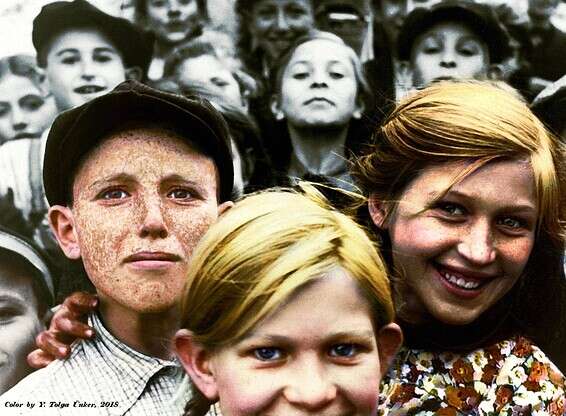 ילדים בגטו // עיבוד: Tolga Ünker