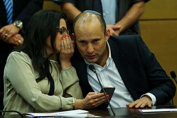 בדרך לממשלה? בנט ושקד // צילום ארכיון: אורן בן חקון