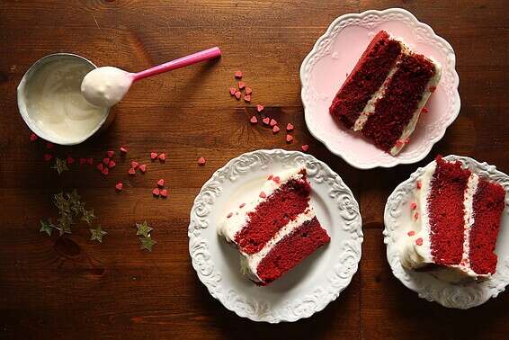 עוגת רד ולווט // צילום: לירון אלמוג