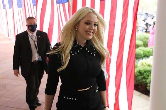 ברכות. טיפאני טראמפ // צילום: גטי אימאג'ס