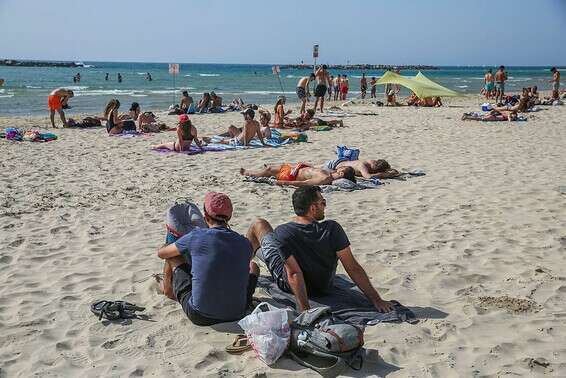 אוגוסט היה חם מהממוצע // צילום: יהושע יוסף