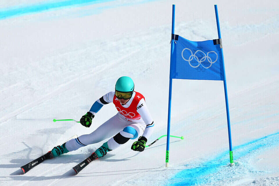Winter Olympics Record Rating for Israeli Skier Israel today The