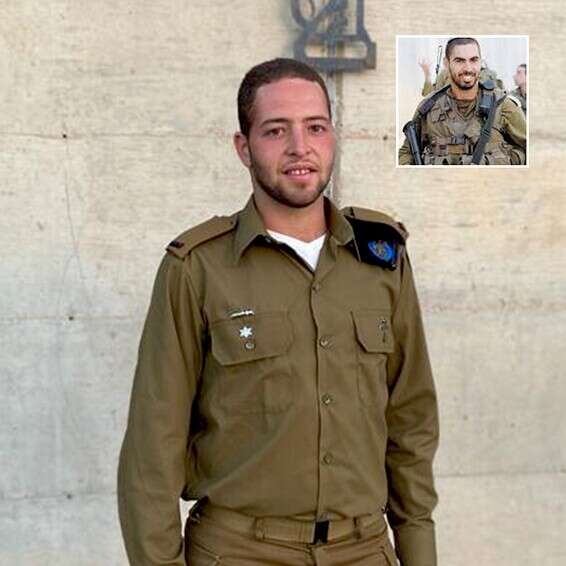 צוריאל בנטולילה, אלירז פרץ ז"ל // צילום: דובר צה"ל