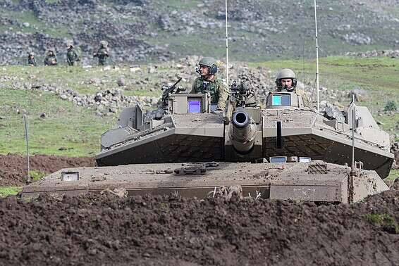 אבירים בשיריון ממונע, לוחמי חטיבה 7 // צילום: דובר צה"ל