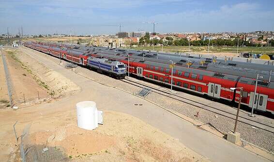 יחזרו לפעול, רכבות חונות בבאר שבע // צילום: דודו גרינשפן