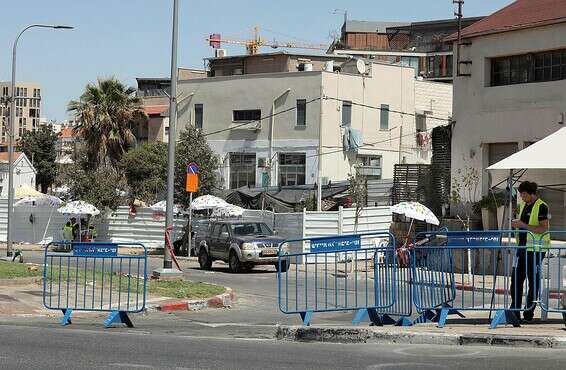 מתחם בית העלמין ביפו, רחוב אליזבט ברגנר // צילום: גדעון מרקוביץ'