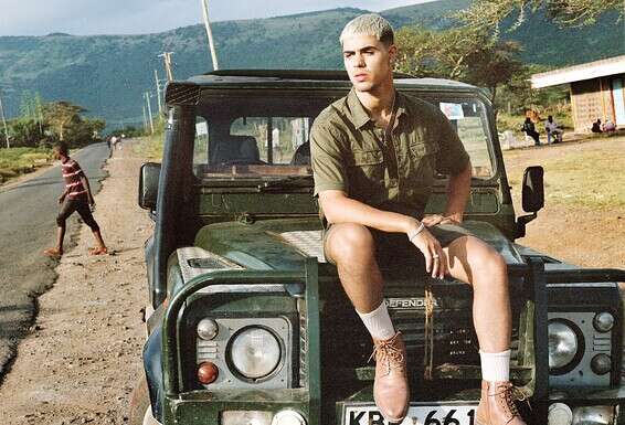 בקמפיין ל"קסטרו". "אופנה היא חלק בלתי נפרד ממני בכל יום מול הארון" // צילום: דודי חסון