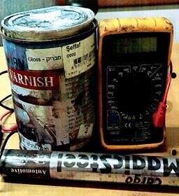 המטען המאולתר // צילום: דוברות שב"כ