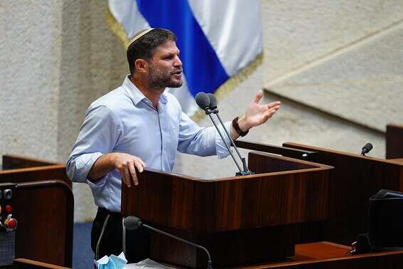 סמוטריץ'. "אתם מסתירים את השחיתות במערכת המשפט" // צילום: יהונתן סמייה, דוברות הכנסת