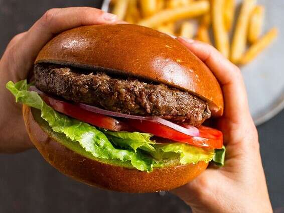 המבורגר של לנדוור // צילום: איתיאל בן ציון