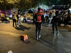 זירת פיגוע הירי בירושלים