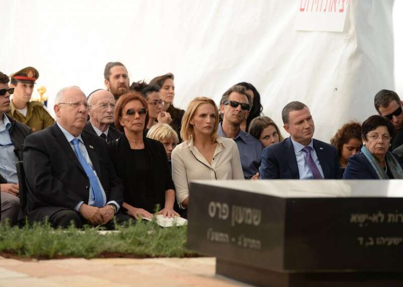 הנשיא ראובן ריבלין בטקס לזכרו של שמעון פרס ז"ל // צילום: מארק נוימן -לע"מ