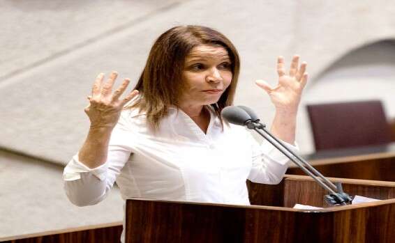 תקפה את הרצוג על הנושא המדיני // צילום: דודי וקנין