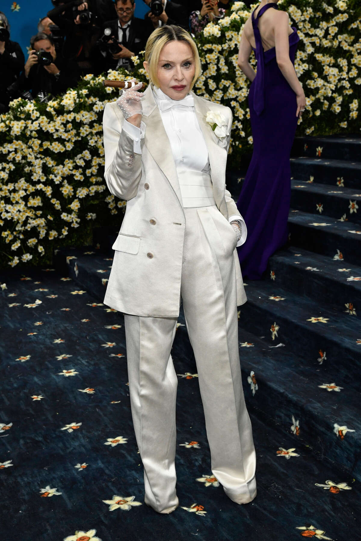 מדונה במט גאלה 2025 , Evan Agostini/Invision/AP