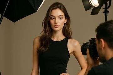 הדוגמנית שרבה עם השכנים במקלט