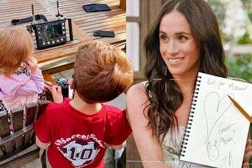 מייגן מרקל מציגה: הילדים גונבים פוקוס