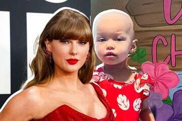 טיילור סוויפט תרמה לפעוטה, והאם לא מפסיקה לבכות