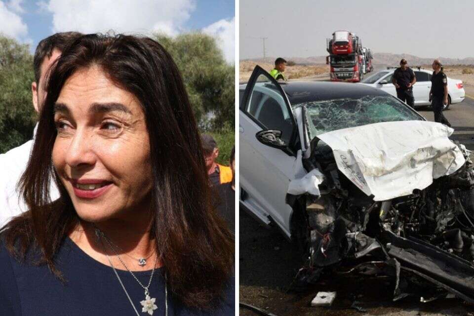 תאונה קטלנית בכביש 90 ומירי רגב , יהודה בן יתח וגדעון מרקוביץ'