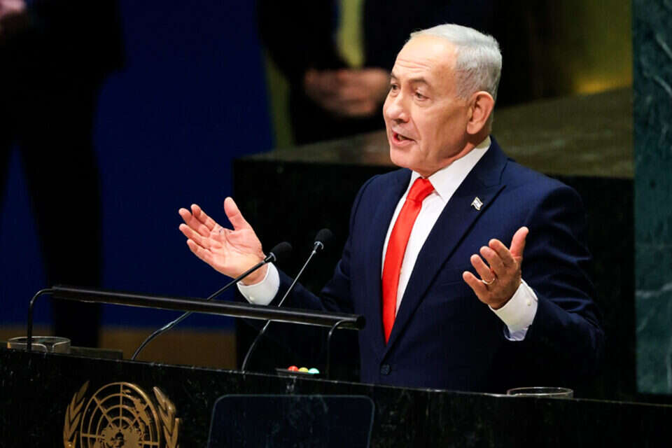 נאום נתניהו באו"ם , רויטרס
